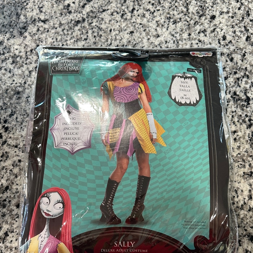 Disney Sally Costume - Multicolor Patchwork